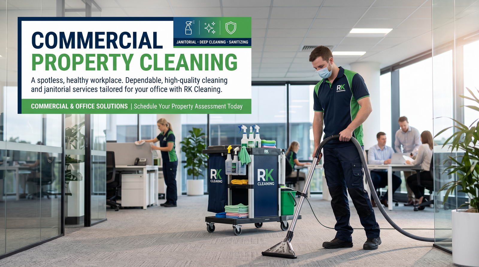 Commercial janitorial cleaning services in Broward County