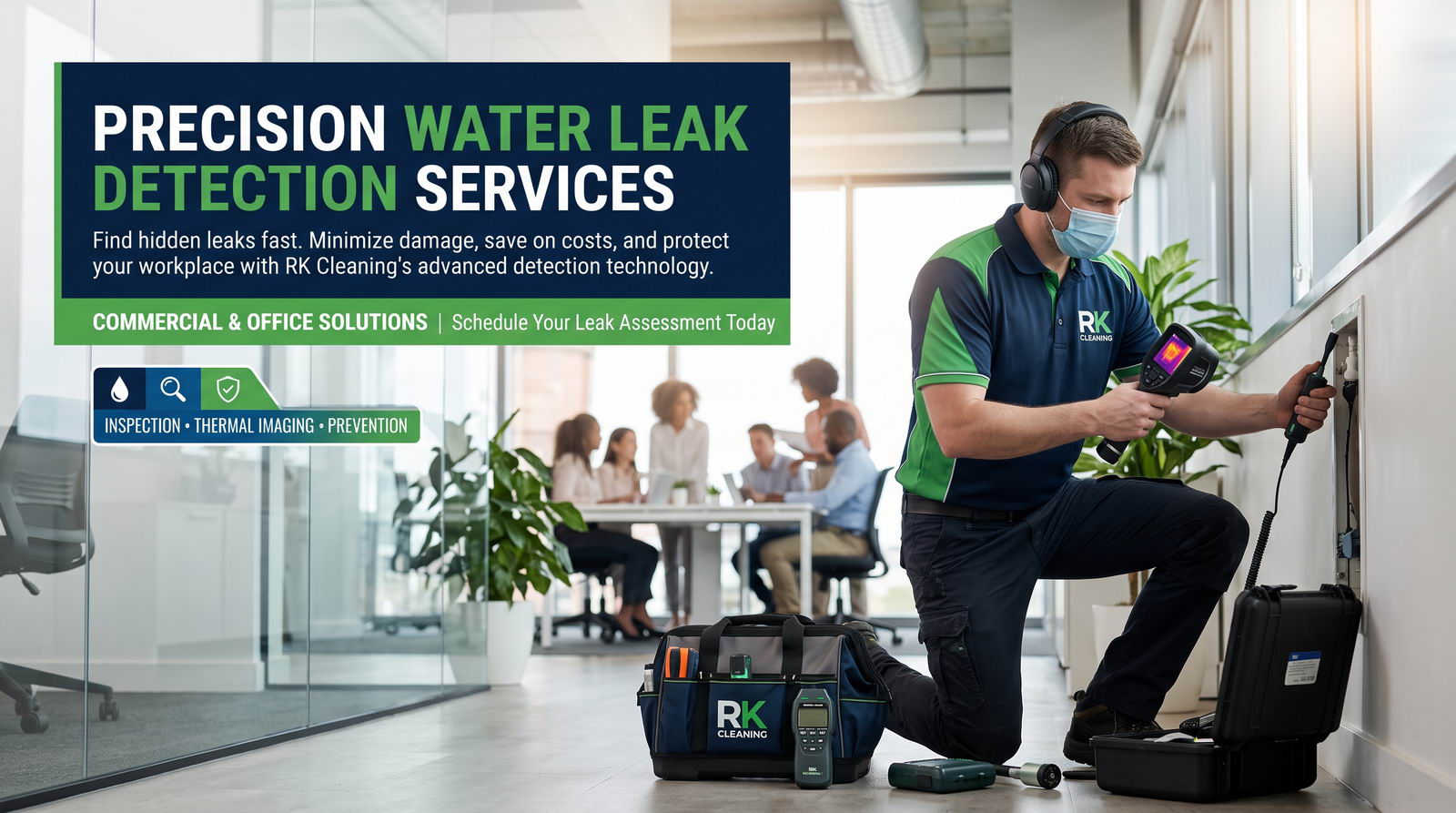 Precision water leak detection services in Broward County